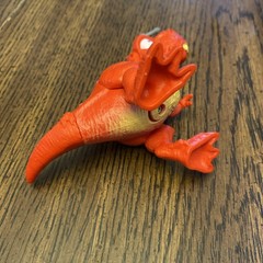 Zuru Smashers Mini Light Up Dino Series 4: Red T-Rex Action Figure Untested