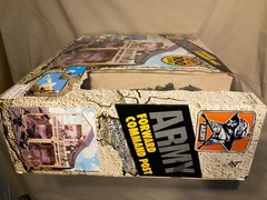 Vintage ARMY FORWARD COMMAND POST For 12″ GI Joe Size Figures Factory Sealed/New