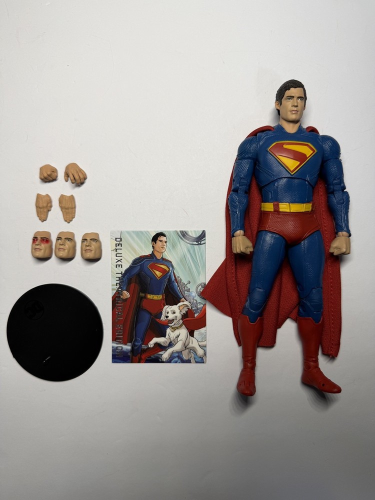 McFarlane Toys DC Multiverse Superman Deluxe Theatrical Edition 2025 film Fists