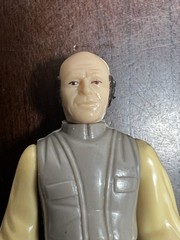 VINTAGE KENNER STAR WARS HK 1980 LANDO LOBOT BESPIN GUARD 3 FIGURES LOT COMPLETE