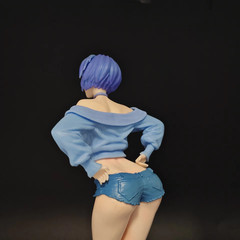 Ayanami Rei19cm Japanese Anime Girl Pvc Action Figure Toy Gk Game Statue Adult