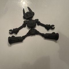 3D Printed Articulating Robot 7.5” Tall