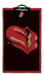 ROLLING STONES – LIPS TONGUE LOGO MAT DOORMAT 60 X 40 CM COIR PVC BACK