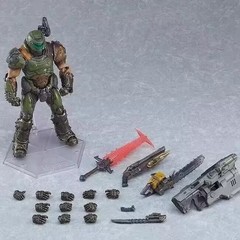 Figma SP-140 Doom Eternal Slayer 16CM PVC Action Figure Model Statue Toy Gift