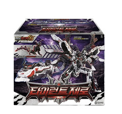 Metal Cardbot W Tyrant Zero Action Figure Shinkansen Train Transforming Toy