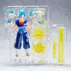 Dragon Ball Super Vegito Blue Action Figure Super Saiyan God Anime Toy
