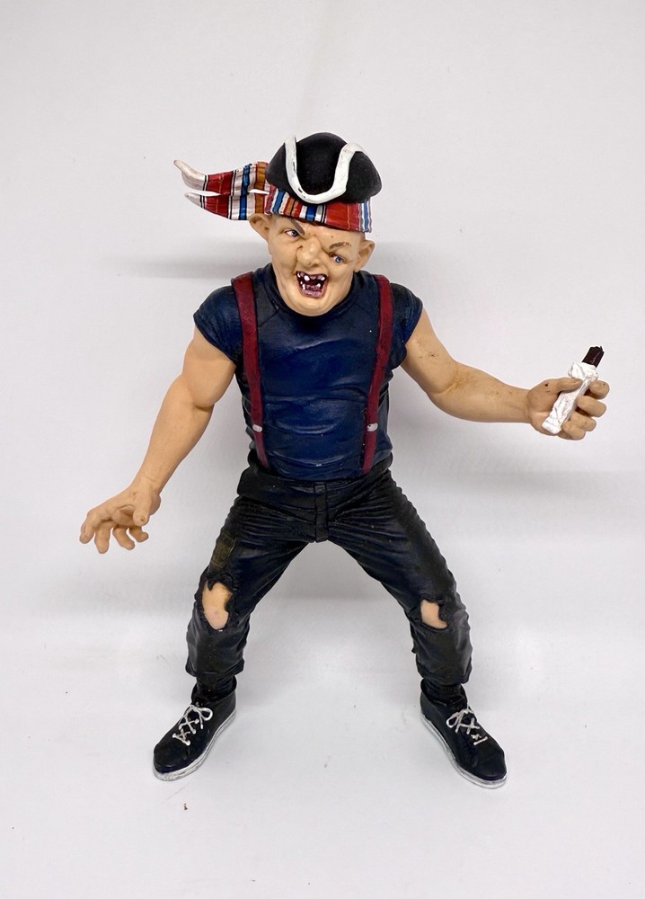 The Goonies SLOTH ACTION FIGURE Mezco Toyz 2007 Figure, Hat & Candy Bar
