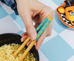 Five Nights At Freddy’s Mega Pizzaplex 20-Ounce Ramen Bowl and Chopstick Set