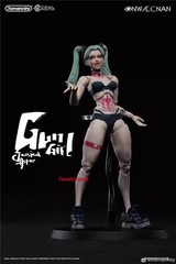 Romankey Studio Cyberpunk Rebecca 1/12 PVC Action Figure W/ 2 Bodies Deluxe Ver.