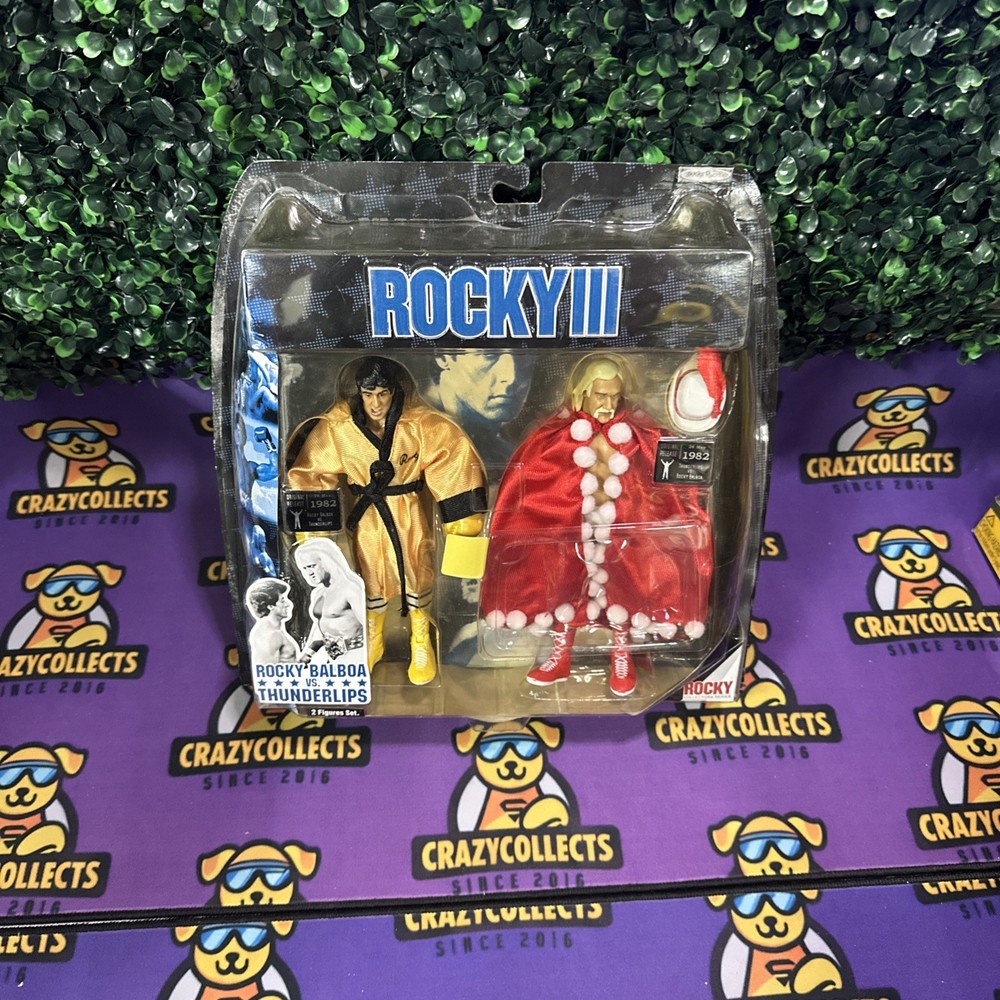 2006 JACKS ROCKY 111 ROCKY BALBOA VS THUNDERLIPS COMBO PACK LIMITED EDITION RARE