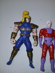 Vintage Xmen Action Figuers Magneto/Shatterstar