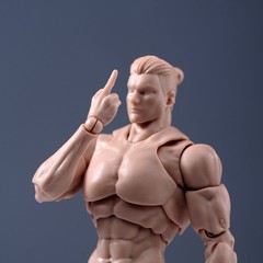 US Romankey X COWL 1/12 Pale Flexible 6″ Male Action Figure Joint Doll Body&Head