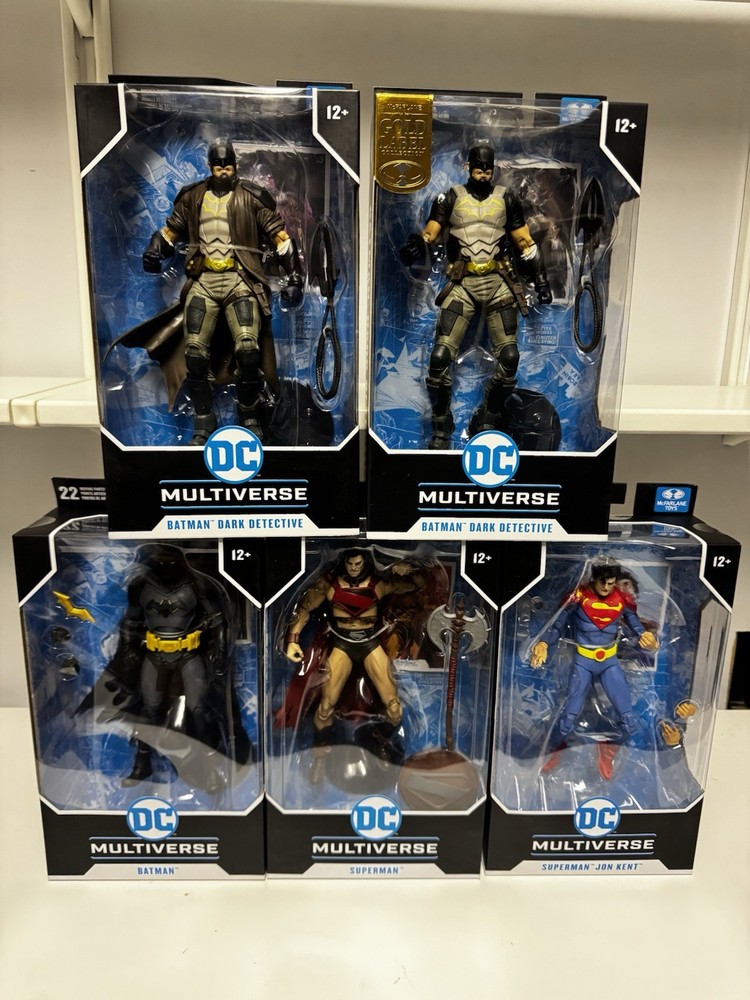 McFarlane DC Multiverse Batman Dark Detective DC Future State Lot of 5 Figures