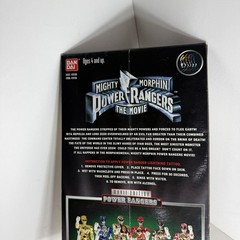 Vintage 1995 Bandai 8” White Ranger Mighty Morphin Power Rangers The Movie NEW
