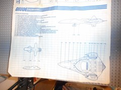 GI Joe blueprints lot, rares, Tiger Rat, Python Conquest, Phantom, Razorback