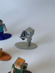 Minecraft Nano Metal Figures Jada Toys Metal Die Cast Mini figures Lot of 8