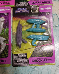 Final Faction lot. Synthoid action figure, Elite gold Steel, scourge, striker +