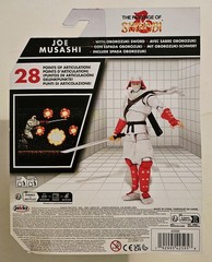 SEGA THE REVENGE OF SHINOBI JOE MUSASHI with OBOROZUKI SWORD 4″ ACTION FIGURE