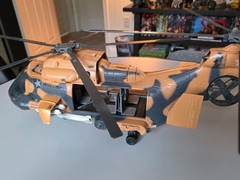 Vintage GI Joe Tomahawk Helicopter with Lift Ticket 1986 Hasbro