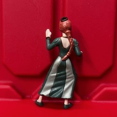 DreamWorks Shrek FIONA Human Fighting PVC Toy Figure Cake Topper Pre Owned Vtg