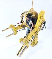 NECA Aliens Power Loader P-5000 w/ Ripley Figure Damaged Antenna