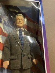President Bill Clinton Collectable Action Figure Talking Presidents Read G2