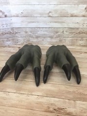 Jurassic World JW Velociraptor Raptor Green Claws Hands Costume Cosplay 2014