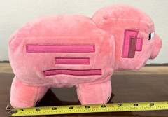 Mojang Minecraft 2023-24 Various Plush Toys Lot-Steve, Pig & Baby, Bee, Sheep