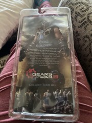 NECA Gears of War 3 Cog Soldier Action Figure Sealed 2012
