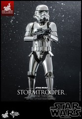 Movie Masterpiece Star Wars 1/6 Stormtrooper Chrome Ver Action Figure Hot Toys