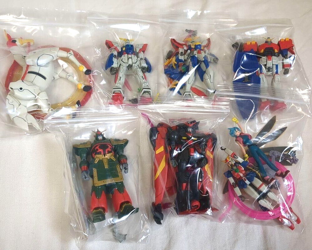 GUNDAM G Shining God Maxter Nobell Kowloon SET MIA Mobile Suit In Action Figure
