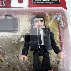 Pulp Fiction MiniMates Jules & Vincent Action Figure Set 2014 Mini Fig Lot Rare
