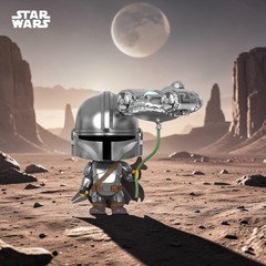 Star Wars Balloon Series Cosbi Bobble Head | The Mandalorian #52