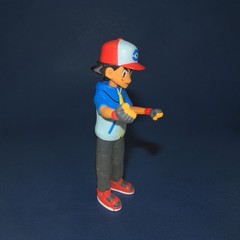 Nintendo Pokemon Ash Ketchum 7″ Action Figure Jakks Pacific 2011 Pre-owned