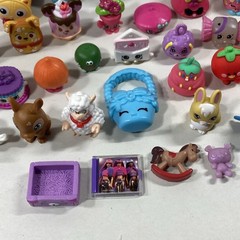 Mixed Lot Of Smalls, Shopkins, Puppy In My Pocket, Littlest Pet Shop, Tokidoki.