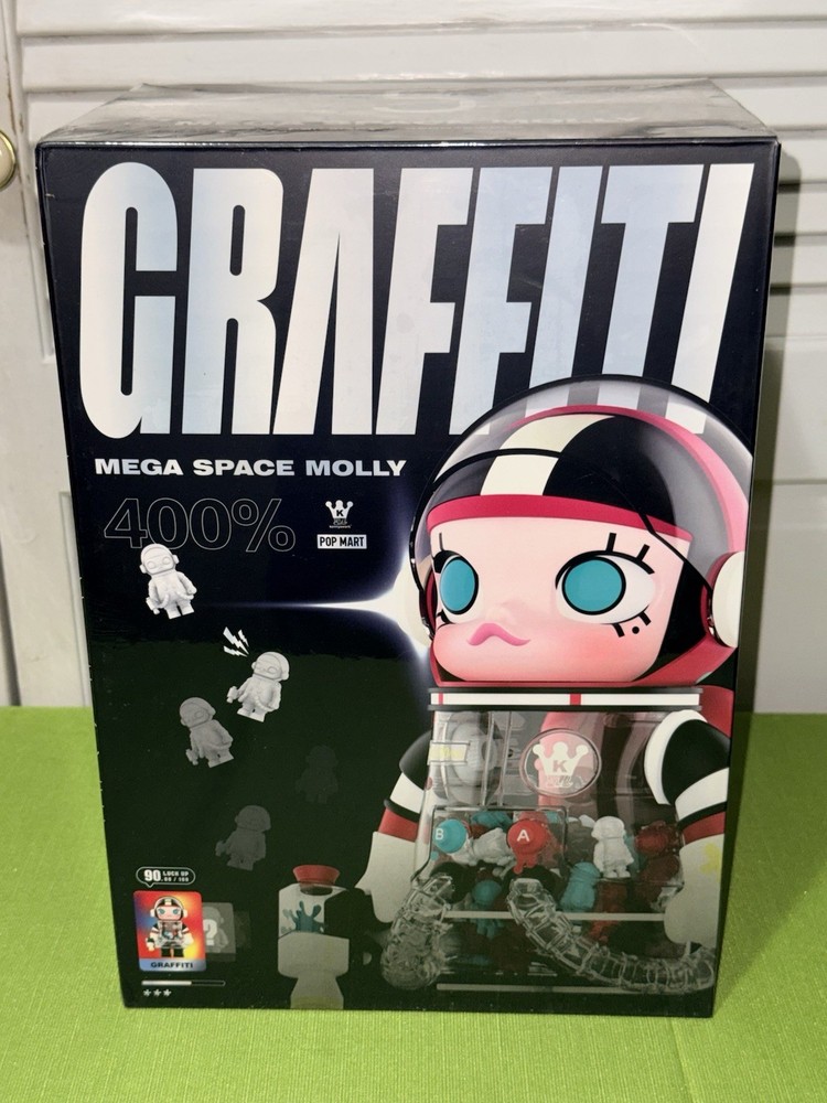 Popmart Mega Space Molly 400% GRAFFITI Limited Edition – Sealed / New