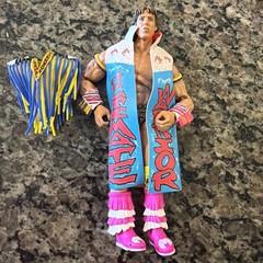 WWE Ultimate Edition Series 15 The Ultimate Warrior Wrestling Figure 1 head