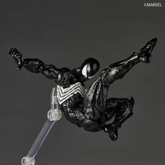 PSL KAIYODO Revoltech Amazing Yamaguchi Symbiote Spider-Man Black Figure PRE