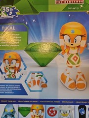 Sonic The Hedgehog Tikal with Master Emerald 4” Figure 35th Anniversary New
