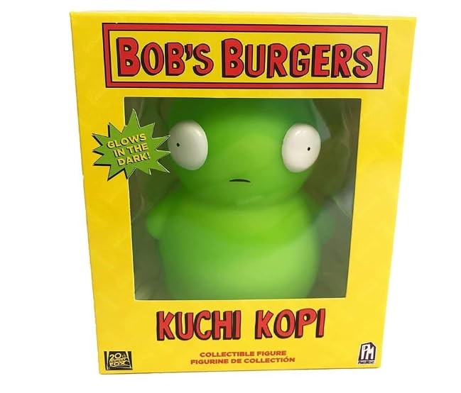 Bobs Burgers Kuchi Kopi Glow in The Dark 6 Vinyl Figure