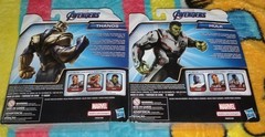 Marvel MCU Avengers Lot Of 5 Basic Figures: STAR LORD, HULK, CAP, WIDOW + THANOS