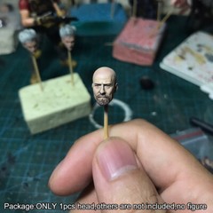 Premium 1/18 Breaking Bad Bryan Cranston Head Sculpt For 3.75″ Acid Rain Figure