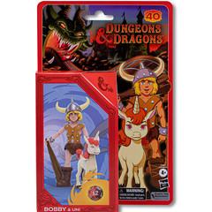 Dungeons & Dragons Cartoon Classics Bobby & Uni Action Figure Set 6″ Tall