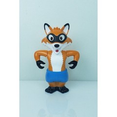 10″ Fox Bandit Masked Figure Posable Plastic PVC just fox no extra parts