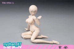 86TOYS 1/12 T86-ST04-A Pale Super Large Bust 6″ Female Action Figure Body w/Head
