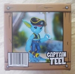 Captain TEEL Plunderlings Lone Coconut teal Goblin figure Hatchling Walloping