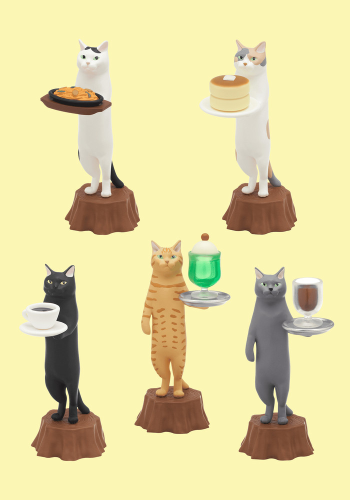Kitan Club kc-080 Cat Cafe (1 Blind Box Figure) 03268
