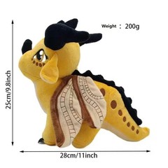 Wings of Fire Plush Toys Dragon Soft Stuffed Animal Doll Cute Gift for Kids