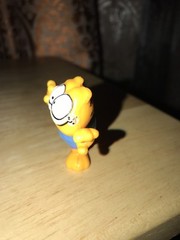 Vintage Running Garfield PVC Toy Figure by United Features 1981 2 inch (2)#