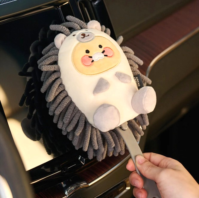 Kakao Friends Choonsik Car Dust Cleaner Interior Accessory Korea NEW